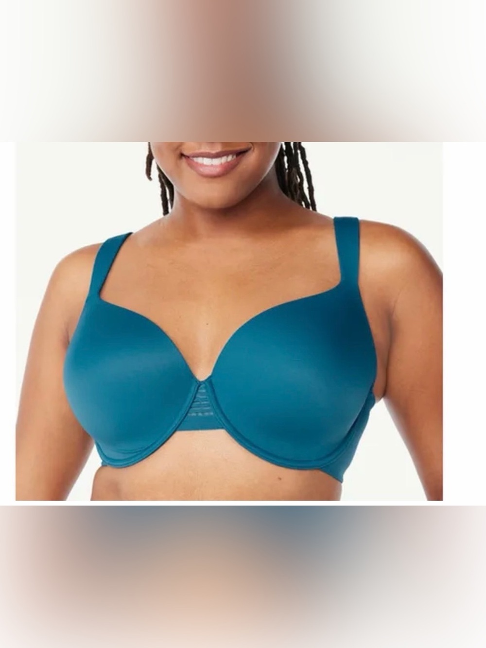 Teal Smooth Underwire T-Shirt Bra for Women